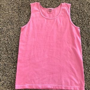 Comfort Color Pink Tank Top